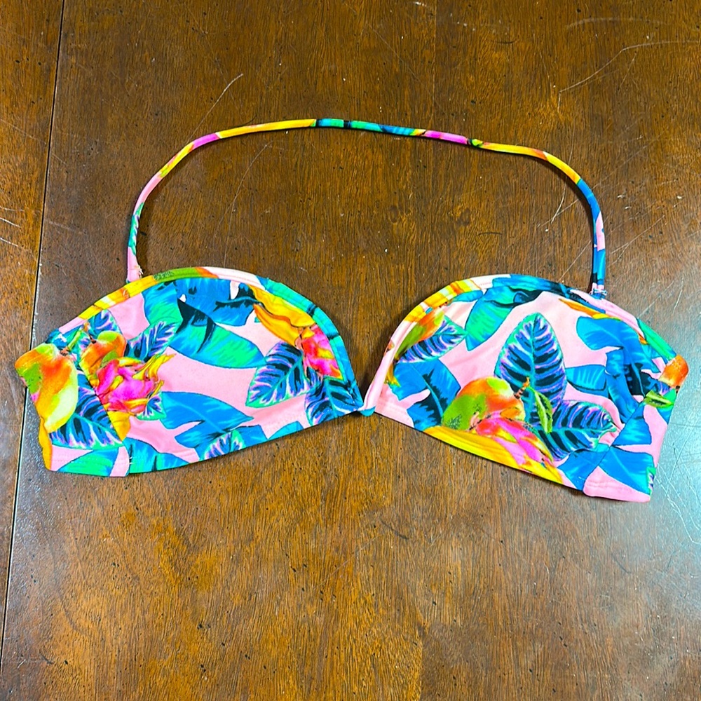 Colorful swimsuit top